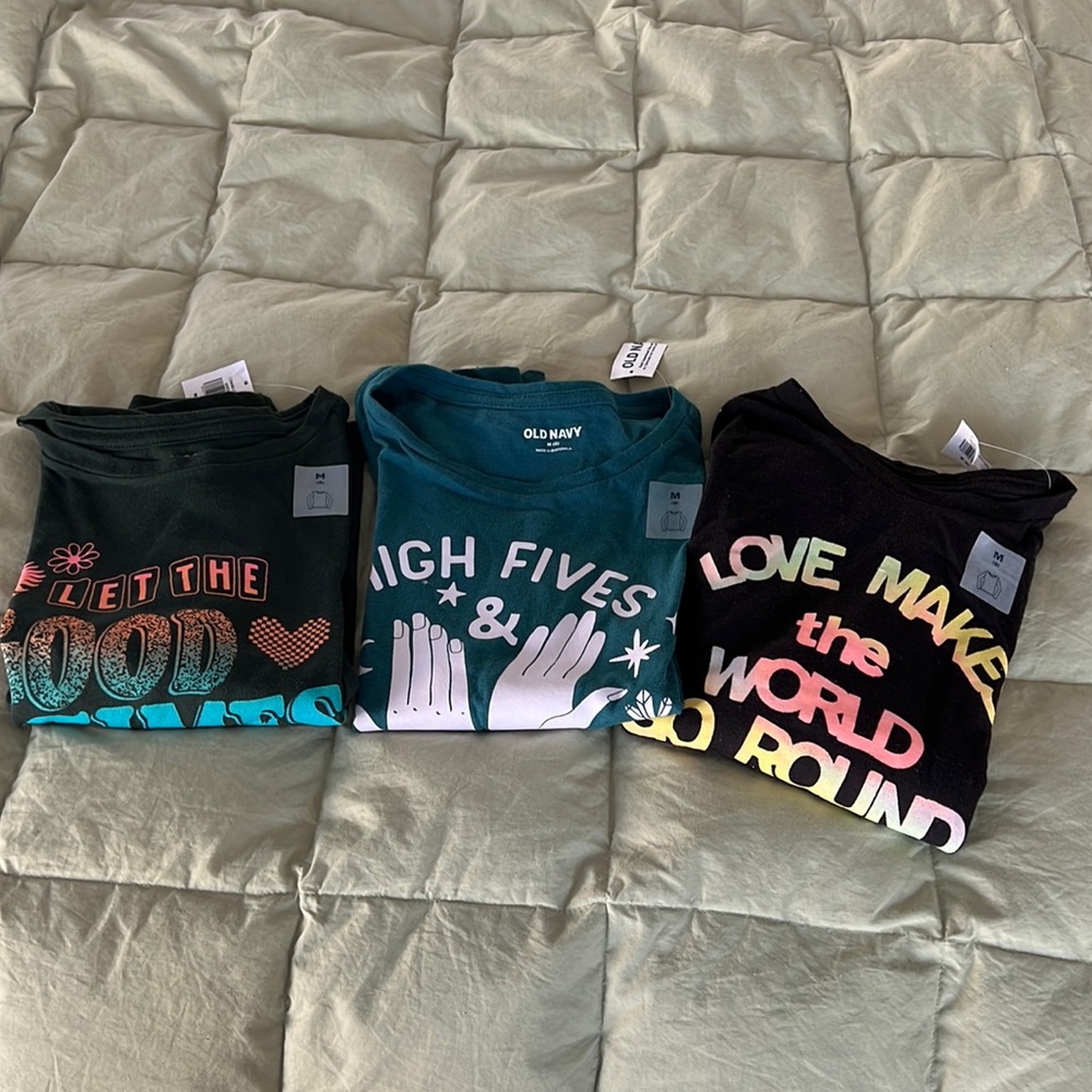 New Kids Old Navy Long Sleeve T Bundle